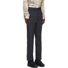 Opening Ceremony Navy Wool Stripe Trousers