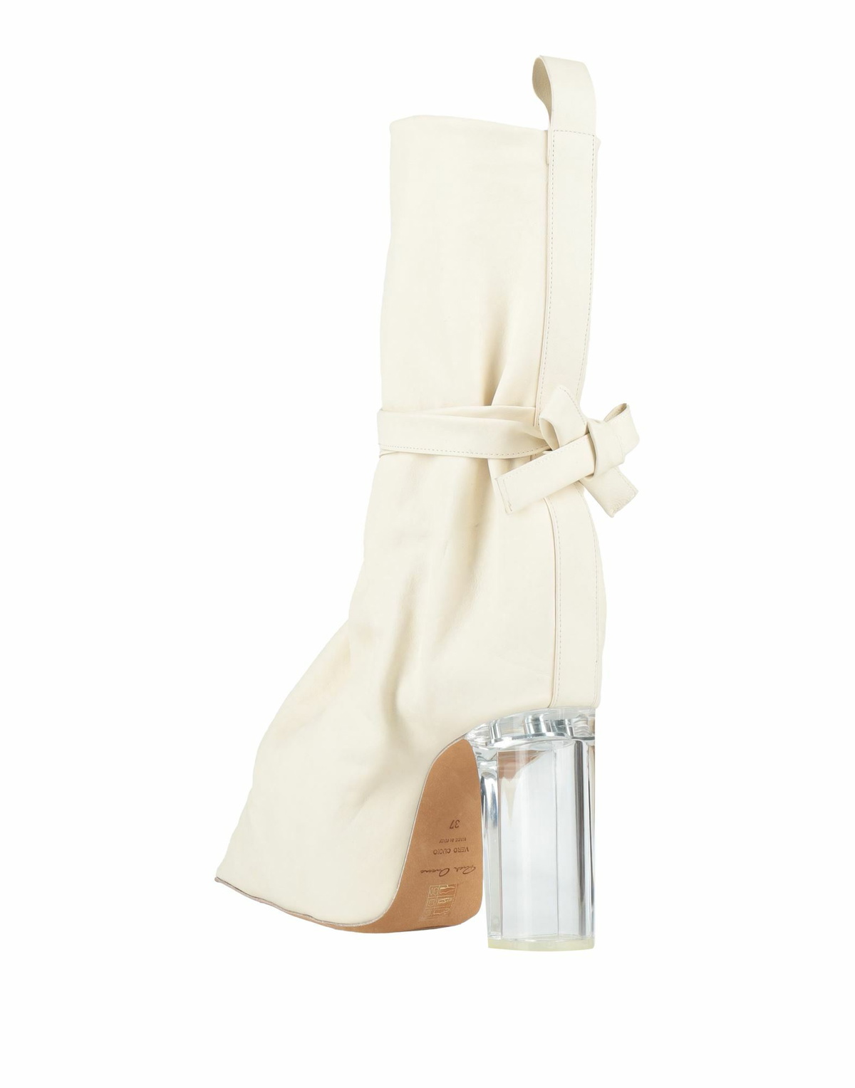 Rick Owens Womens Boot Cream