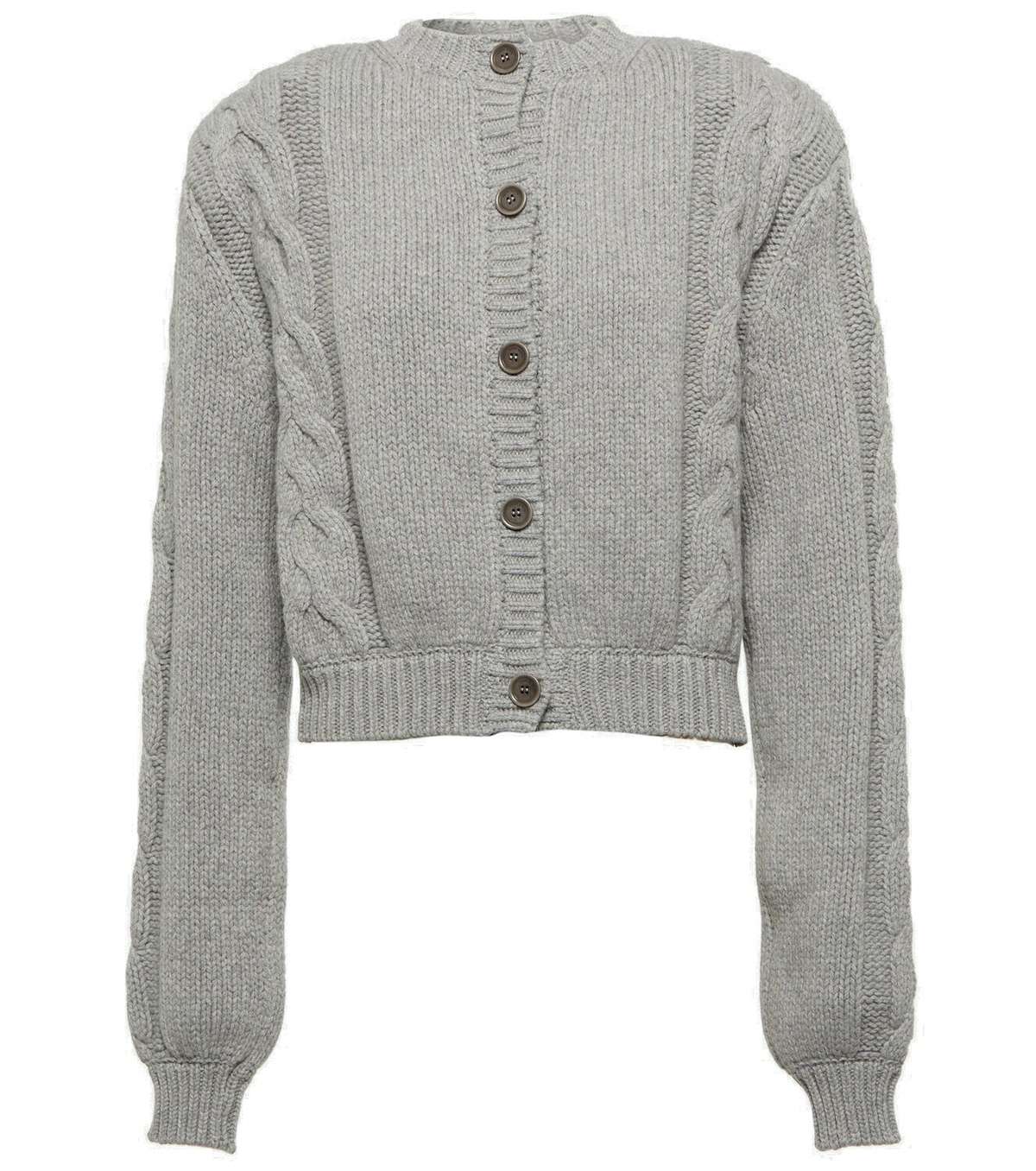 Magda Butrym Cable-knit cashmere cardigan Magda Butrym