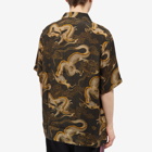 Maharishi Men's Cloud Dragon Vacation Shirt in Black