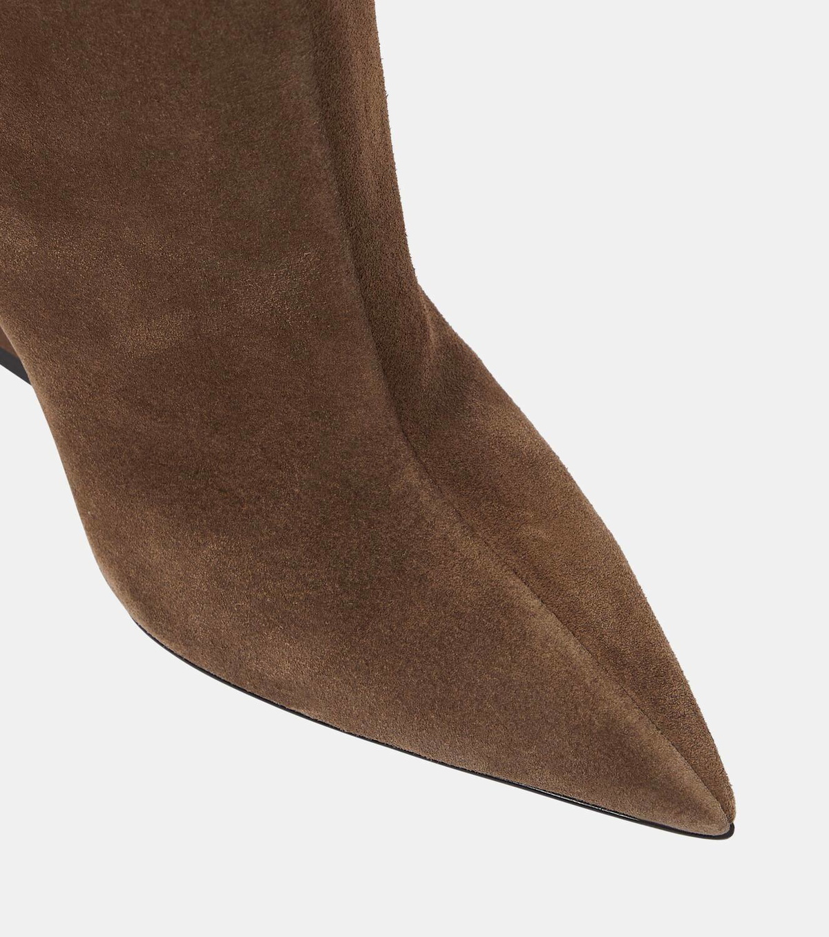 The Attico Cheope suede knee-high boots
