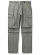 TOM FORD - Straight-Leg Cotton Cargo Trousers - Green