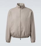 Stòffa Reversible wool bomber jacket