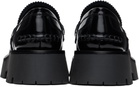 Alexander Wang Black Carter Mid-Heel Lug Loafers