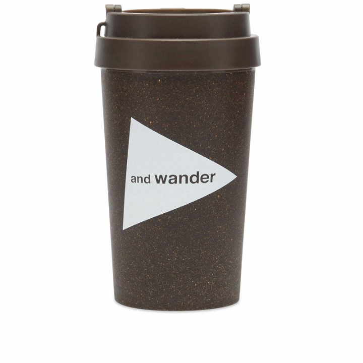 Photo: And Wander Men's Coffee Tumbler in Brown