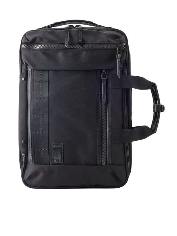 Photo: Master-Piece - Rise Leather and Canvas-Trimmed CORDURA® MasterTeX Backpack