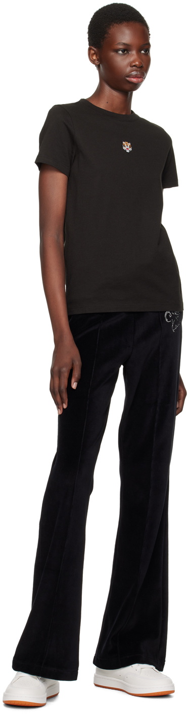 Kenzo Black Kenzo Paris Star Tiger Track Pants