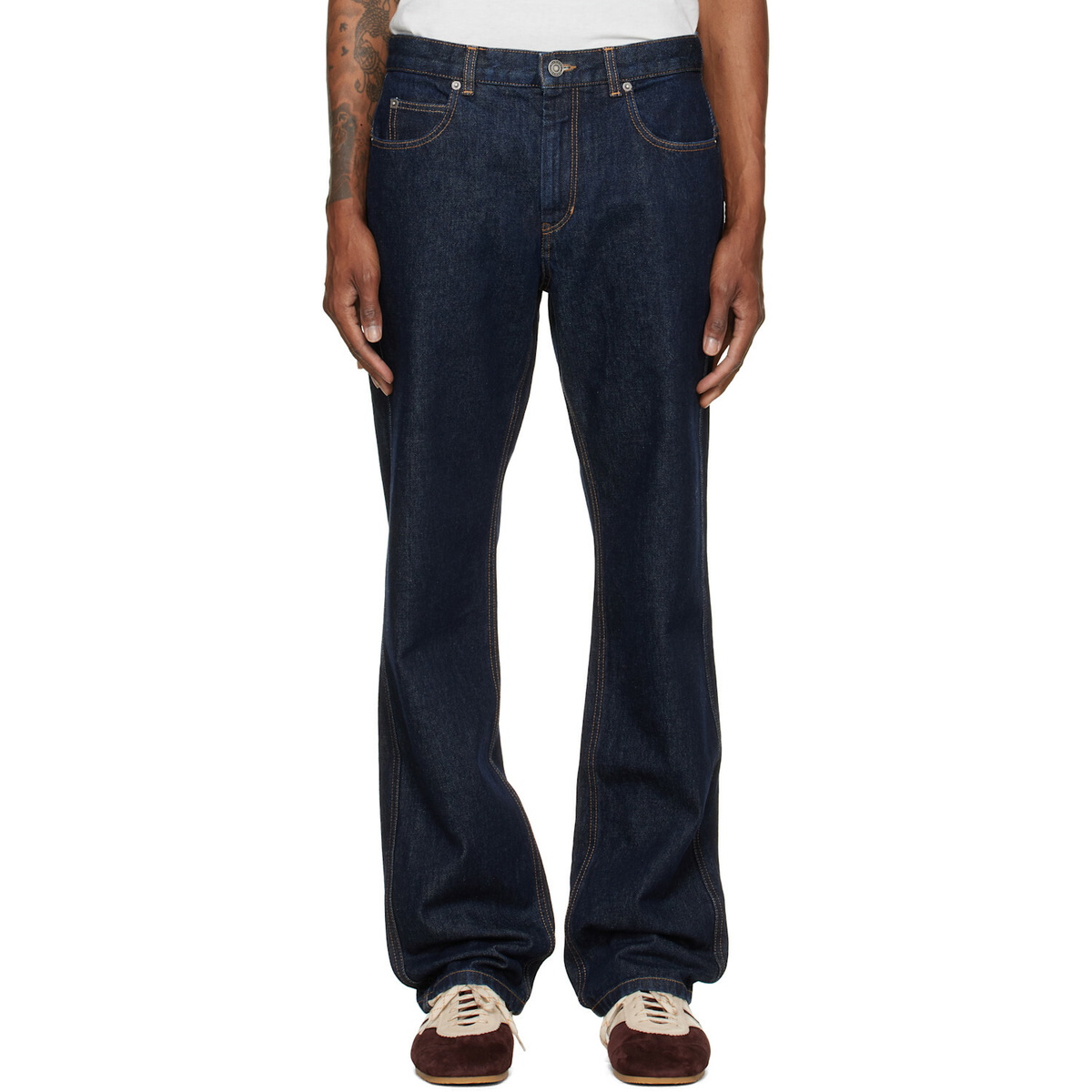 Isabel Marant Blue Lewys Jeans