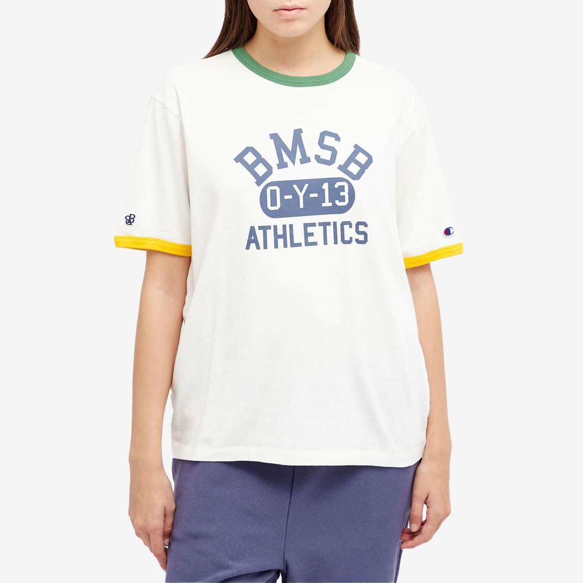 Champion Women's x Beams Boy T-Shirt in White