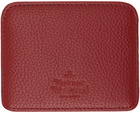 Vivienne Westwood Red Half Moon Card Holder