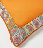 Etro Embroidered cushion