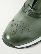 Berluti - Fast Track Venezia Leather Sneakers - Green