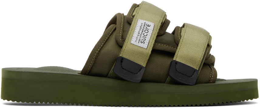 suicoke green sandals