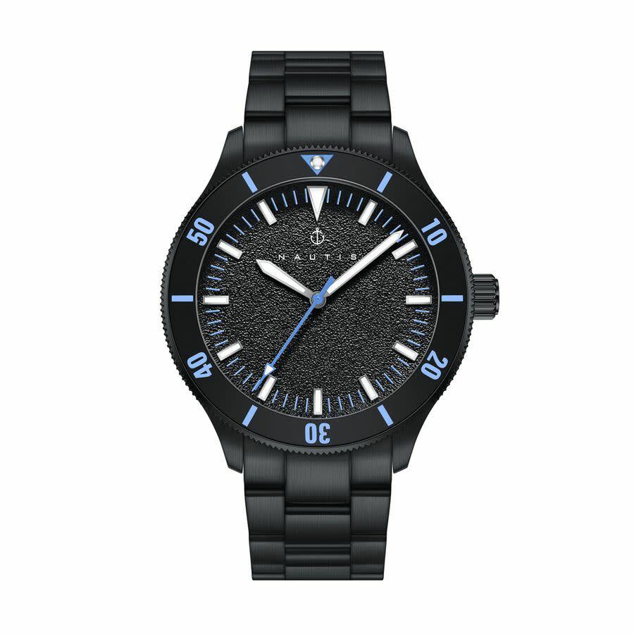 Nautis Deacon Black Dial Mens Watch NAUN101-4