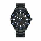 Nautis Deacon Black Dial Mens Watch NAUN101-4