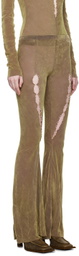 Rui Khaki Cutout Lounge Pants