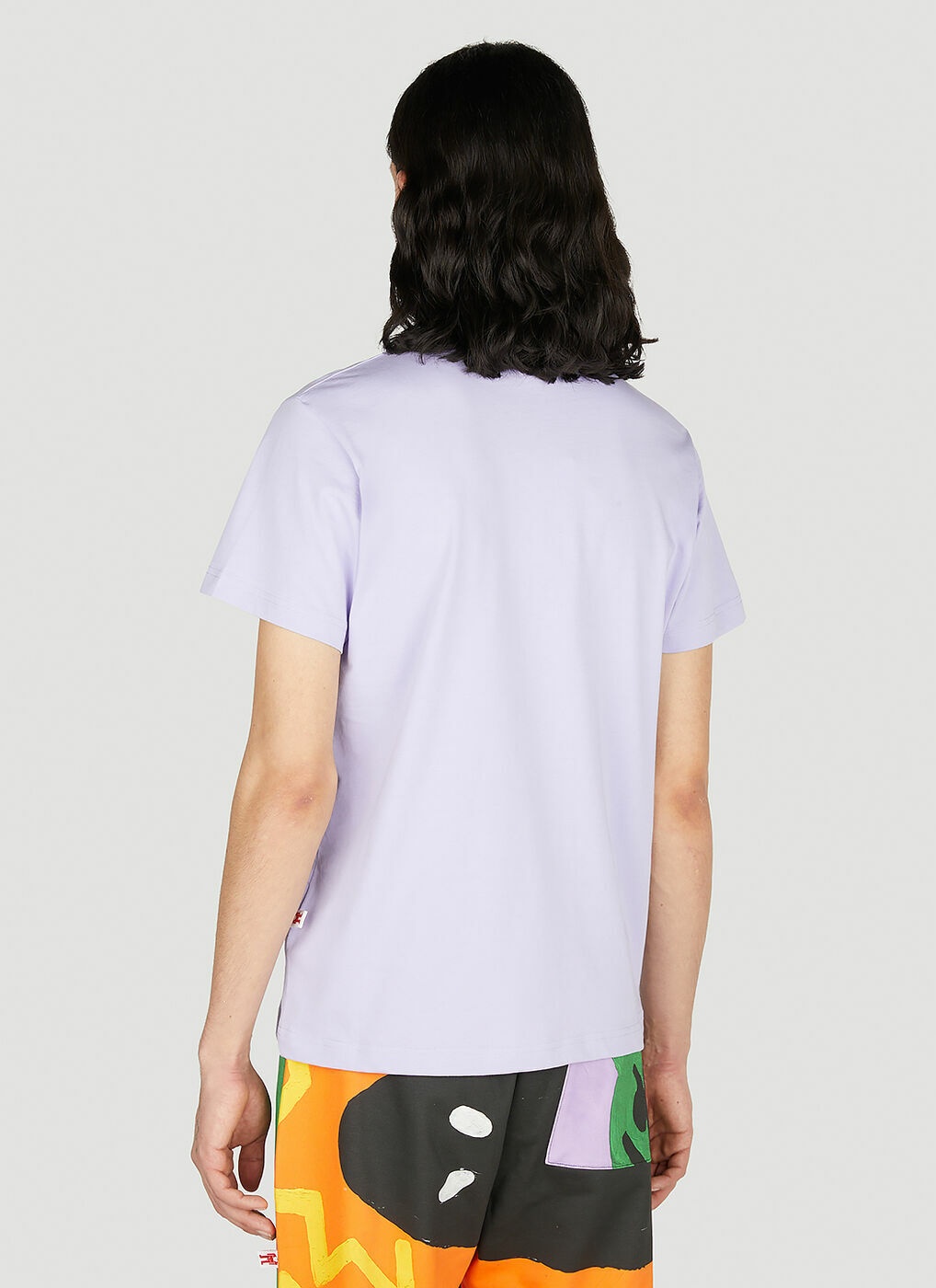 Walter Van Beirendonck - Sun Short Sleeve T-Shirt in Purple Walter