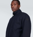 Moncler Roselend cashmere-blend jacket