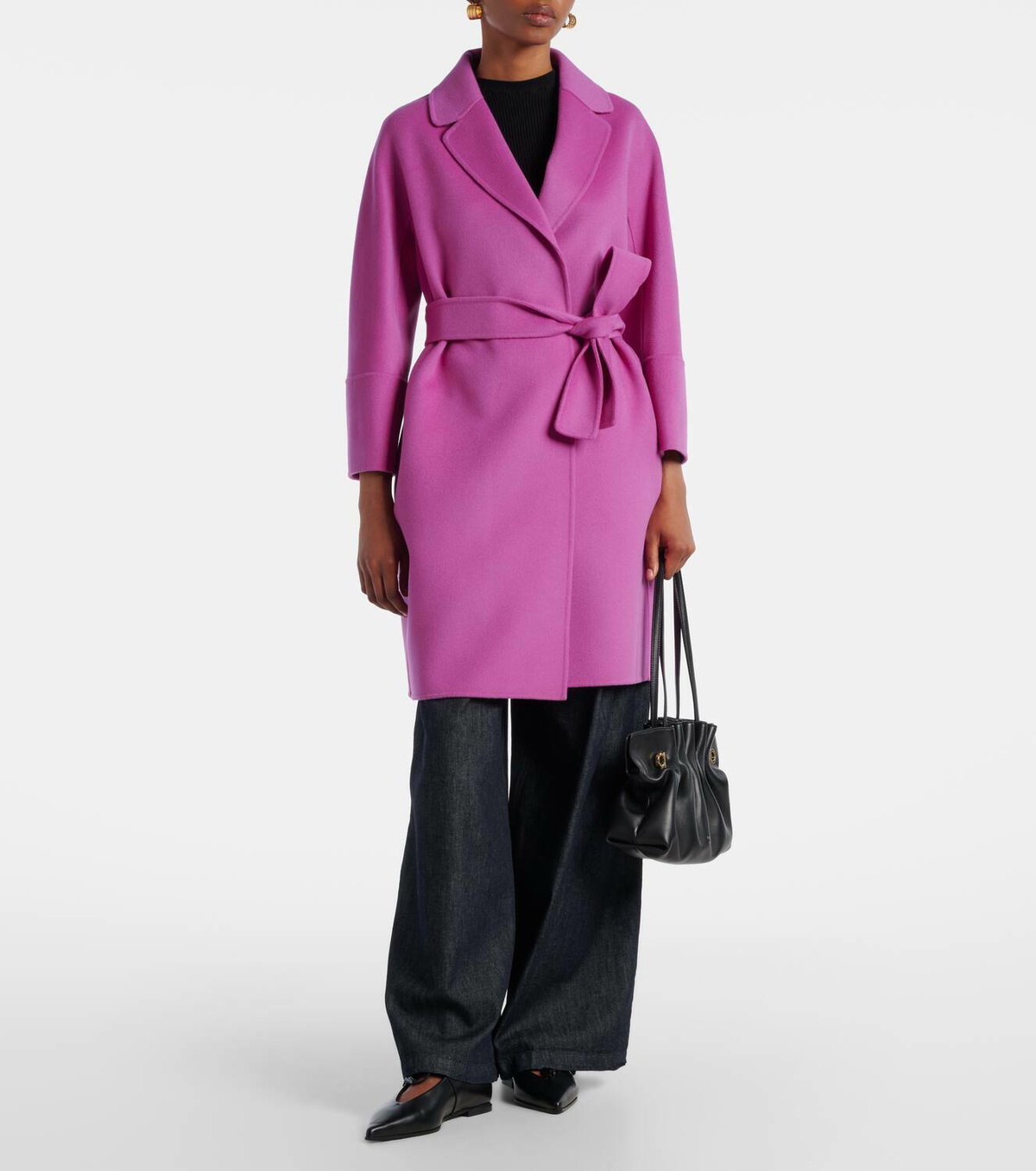 'S Max Mara Arona belted virgin wool coat
