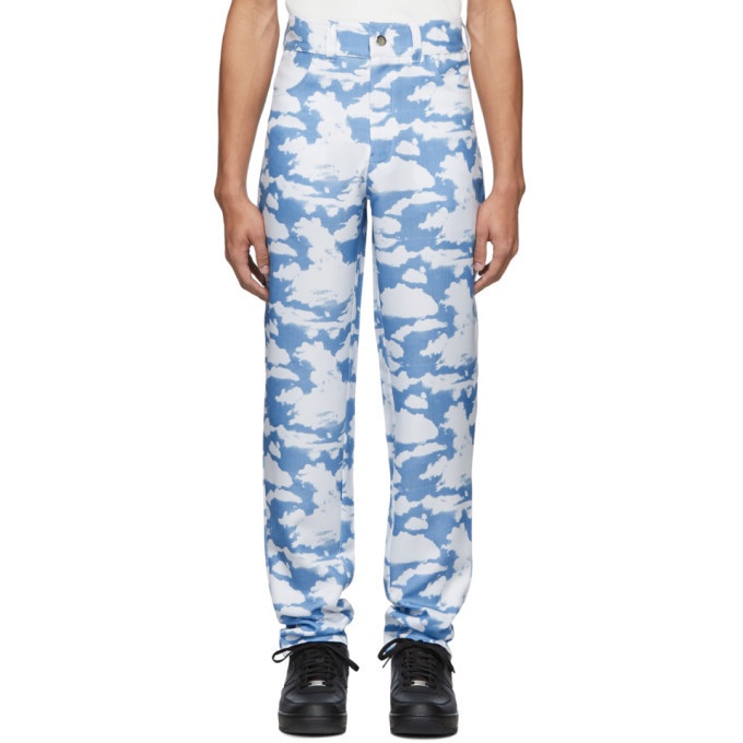 Photo: Phlemuns Blue and White Cloud Trousers