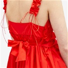 Cecilie Bahnsen Women's Giovanna Dress in Poppy Red