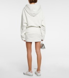 Off-White - Cotton jersey hoodie dress