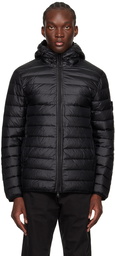 Stone Island Black Patch Down Jacket