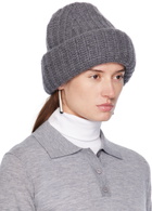 LISA YANG Gray 'The Beatris' Beanie