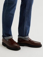 Officine Creative - Leather Penny Loafers - Brown