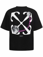OFF-WHITE Double Moon Arrow Skate Cotton T-shirt