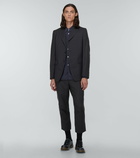 Comme des Garcons Homme Deux - Low-rise slim wool pants