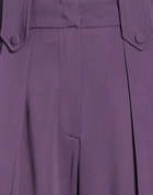 Manila Grace Womens Pants in Purple