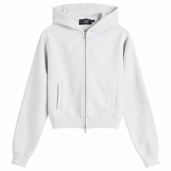 Photo: Represent Women's Slim Fit Zip Sweatshirt in Grey Marl