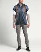 Comme Des Garçons Mens Cardigan Slate in Blue