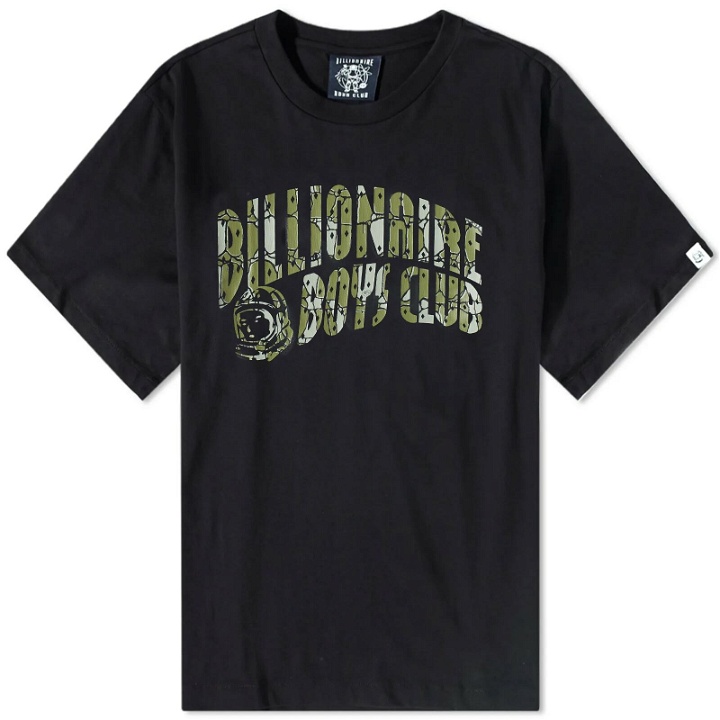Photo: Billionaire Boys Club Men's Gator Camor Arch Logo T-Shirt in Black