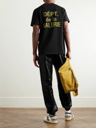 Gallery Dept. - French Logo-Print Cotton-Jersey T-Shirt - Black