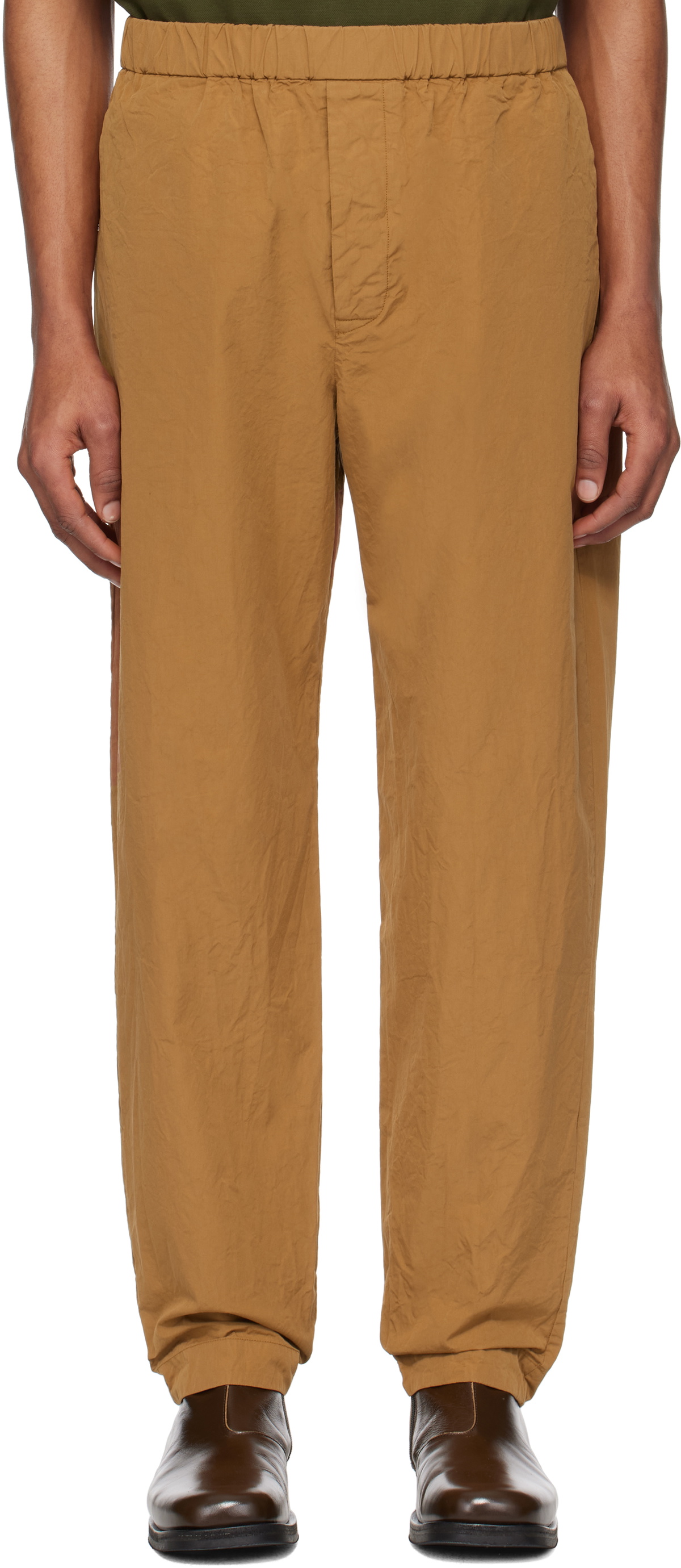 CASEY CASEY Tan Jog Ah Trousers CASEY CASEY