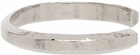 Brioni Silver Hammered Bracelet