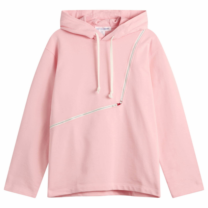 Photo: Comme des Garçons SHIRT Men's Cotton Hoodie in Pink