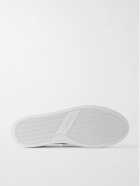 Givenchy - Urban Street Logo-Appliquéd Webbing-Trimmed Leather Slip-On Sneakers - White
