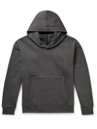 FRAME - Cotton-Blend Jersey Hoodie - Gray