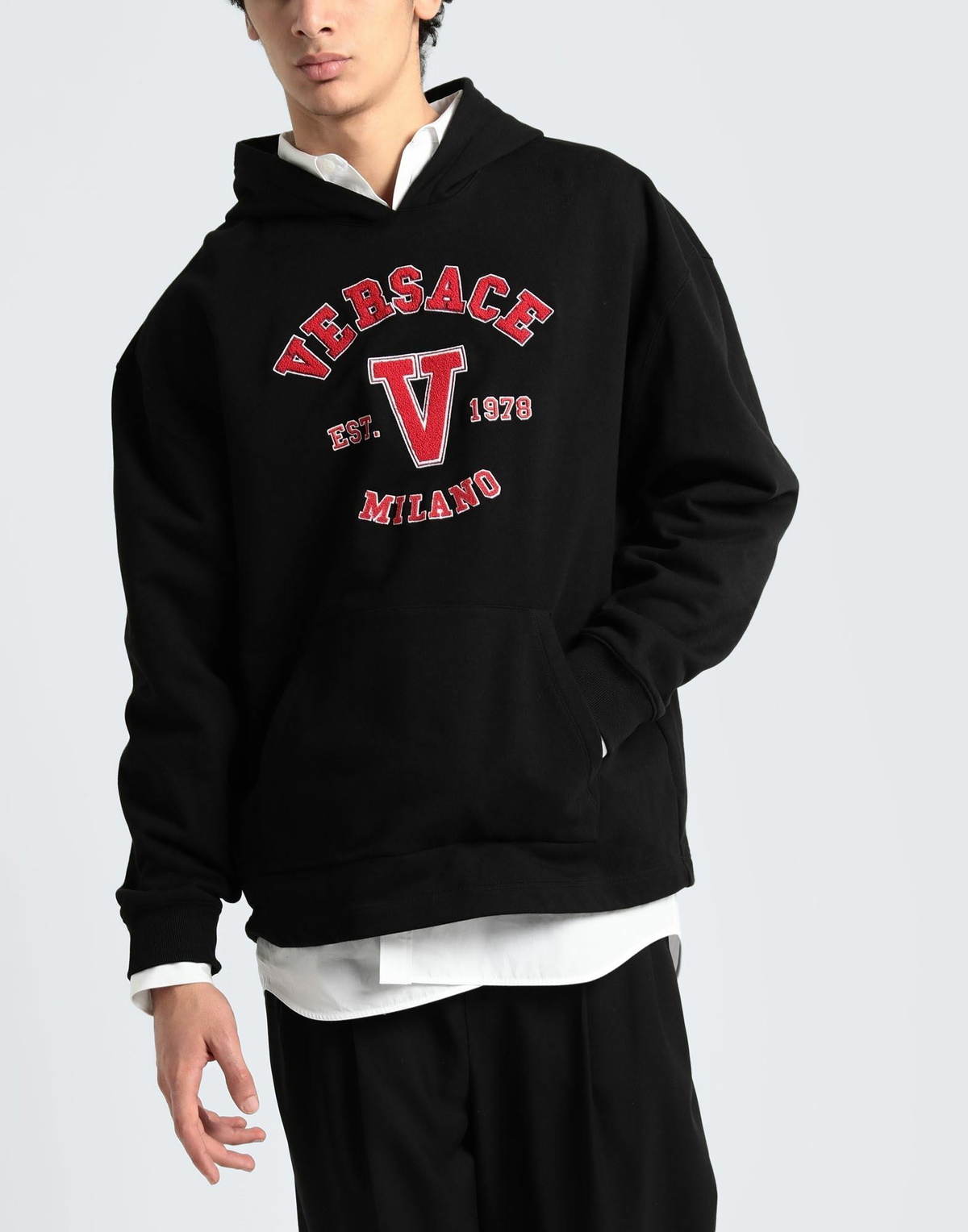 Versace Mens Sweatshirt in Black