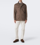 Canali Technical field jacket