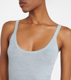 Gabriela Hearst Cinxia cashmere, silk, and hemp tank top