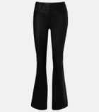 AG Jeans Sophie leather bootcut pants