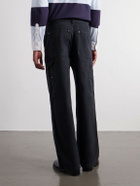 A.P.C. - Don Wide-Leg Panelled Jeans - Black