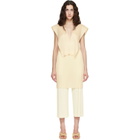 PLEATS PLEASE ISSEY MIYAKE Beige Lucid Pleats Top
