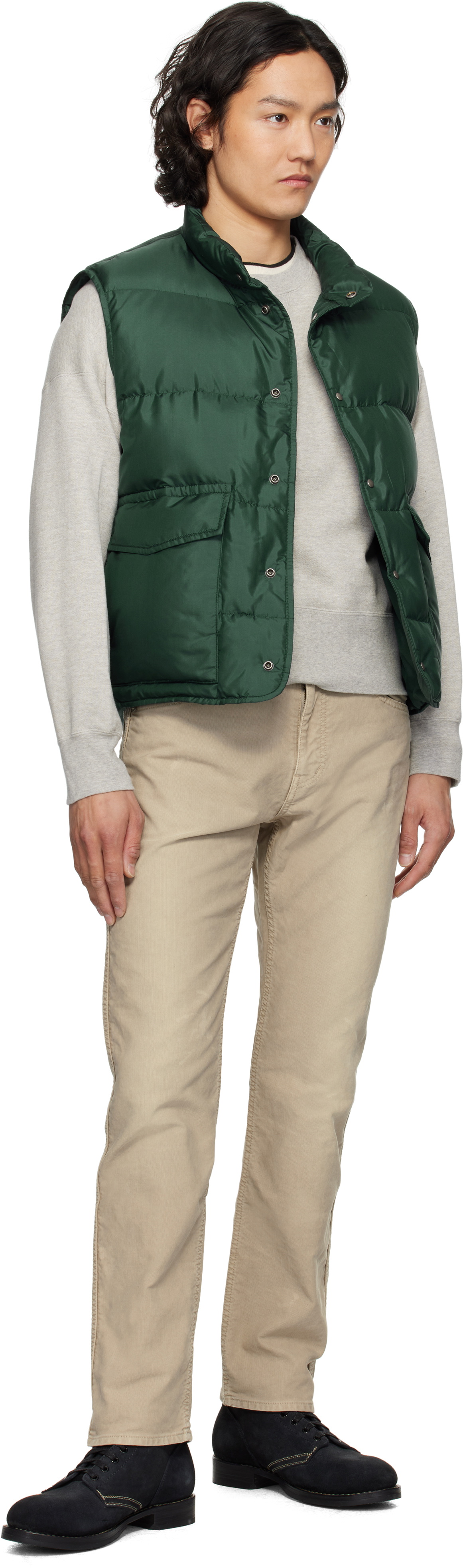 visvim KARLUK INSULATOR DOWN VEST 2 グリーン visvim Green Karluk Down Vest Visvim