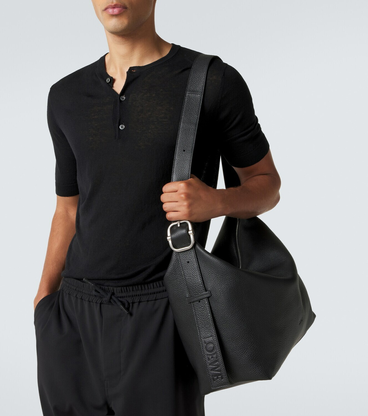 Loewe Loop Large leather shoulder bag