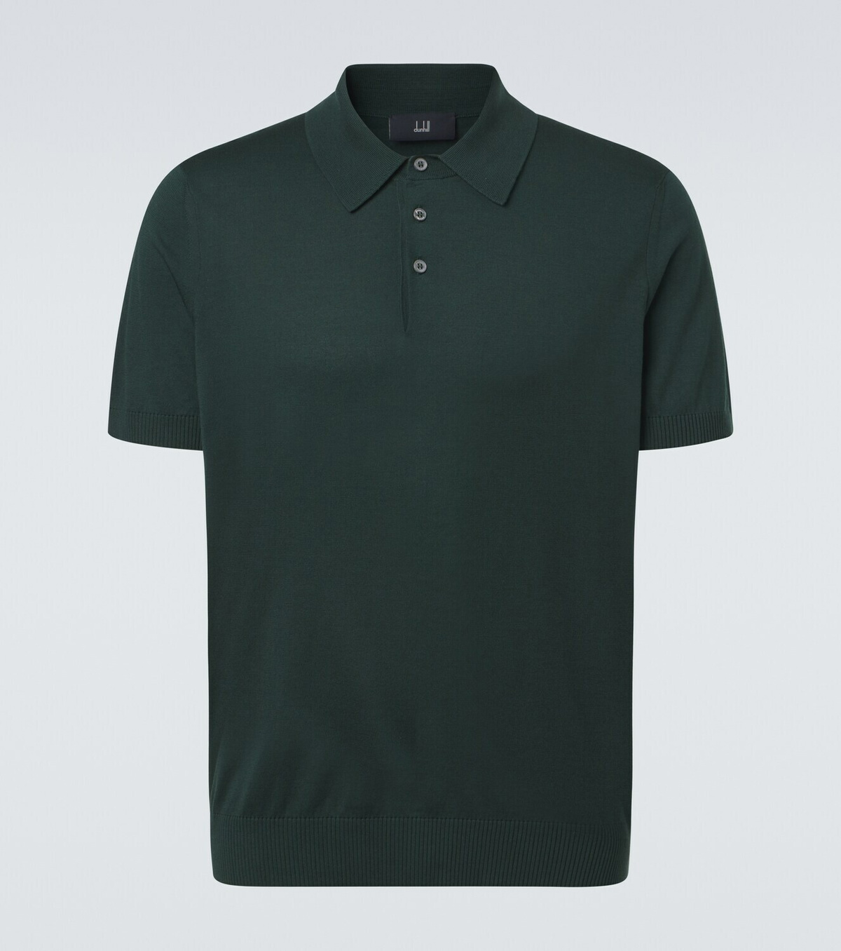 Dunhill Cotton and silk polo shirt Dunhill